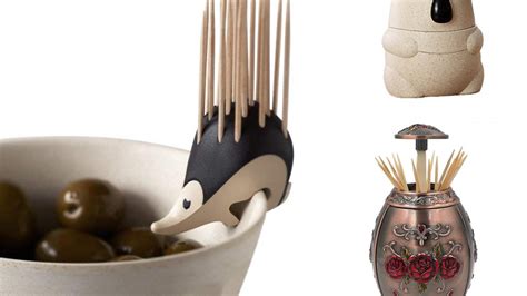 unusual toothpick holders